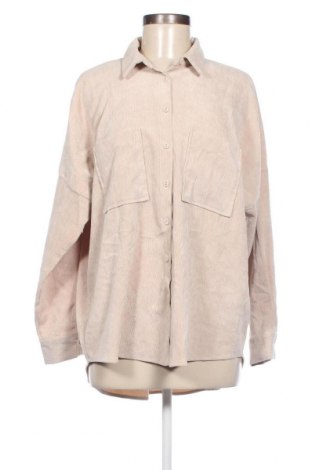Дамска риза Zara, Размер M, Цвят Бежов, Цена 12,15 лв.