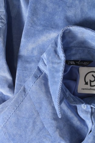 Γυναικείο πουκάμισο Zara, Μέγεθος S, Χρώμα Μπλέ, Τιμή 5,01 €
