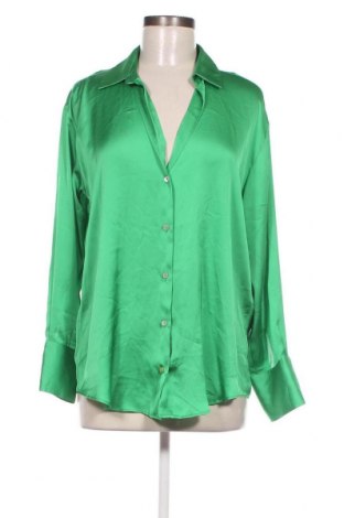 Γυναικείο πουκάμισο Zara, Μέγεθος M, Χρώμα Πράσινο, Τιμή 9,19 €