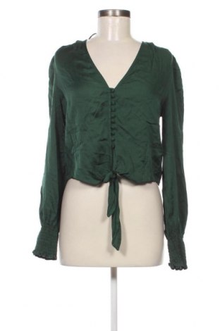 Dámska košeľa  Zara, Veľkosť XS, Farba Zelená, Cena  4,59 €