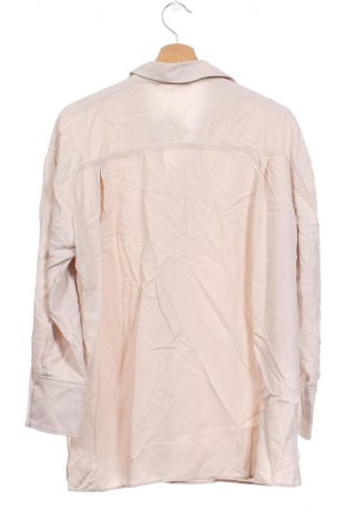 Дамска риза Zara, Размер XS, Цвят Бежов, Цена 16,21 лв.