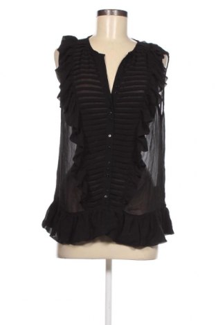 Γυναικείο πουκάμισο Zara, Μέγεθος L, Χρώμα Μαύρο, Τιμή 8,29 €