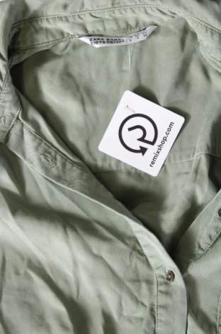Γυναικείο πουκάμισο Zara, Μέγεθος S, Χρώμα Πράσινο, Τιμή 7,87 €
