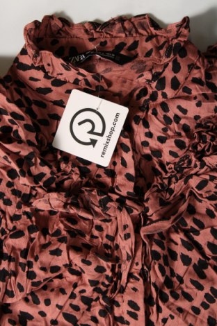 Дамска риза Zara, Размер S, Цвят Розов, Цена 6,75 лв.