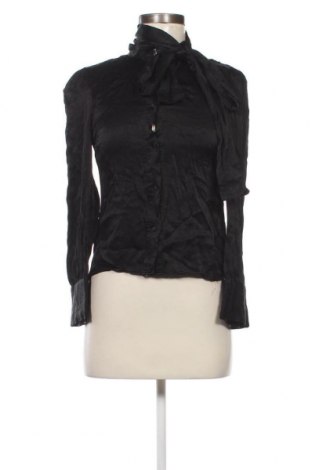 Γυναικείο πουκάμισο Zara, Μέγεθος XS, Χρώμα Μαύρο, Τιμή 3,67 €