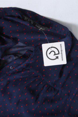 Γυναικείο πουκάμισο Zara, Μέγεθος L, Χρώμα Μπλέ, Τιμή 7,45 €