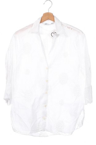 Damenbluse Zara, Größe XS, Farbe Weiß, Preis € 8,29