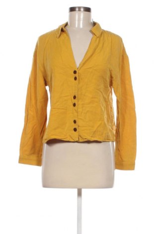 Дамска риза Zara Trafaluc, Размер S, Цвят Жълт, Цена 9,45 лв.