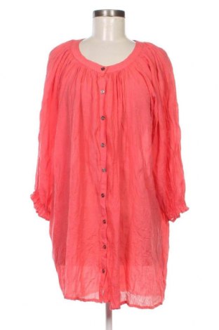 Γυναικείο πουκάμισο Ze-Ze, Μέγεθος XL, Χρώμα Ρόζ , Τιμή 6,18 €