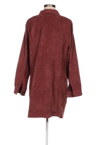 Γυναικείο πουκάμισο Zizzi, Μέγεθος XL, Χρώμα Καφέ, Τιμή 13,36 €