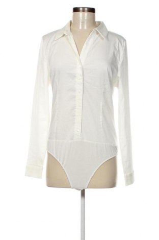 Γυναικείο πουκάμισο-κορμάκι About You, Μέγεθος L, Χρώμα Λευκό, Τιμή 13,04 €