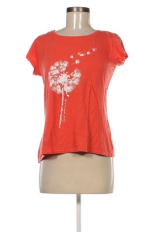 Дамска тениска, Размер M, Цвят Оранжев, Цена 13,69 лв.