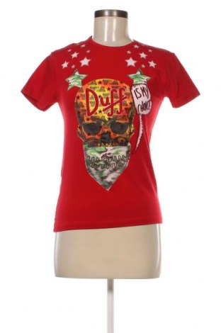 Damen T-Shirt, Größe S, Farbe Rot, Preis 6,65 €