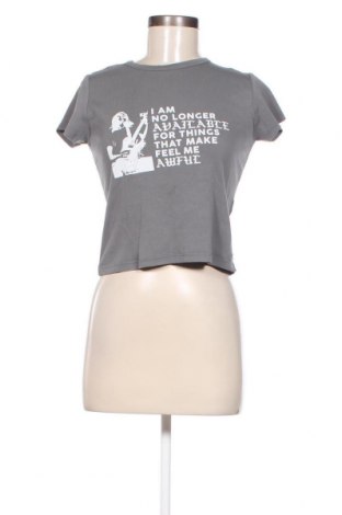 Damen T-Shirt, Größe M, Farbe Grau, Preis 3,79 €