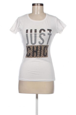 Damen T-Shirt, Größe M, Farbe Weiß, Preis 6,65 €