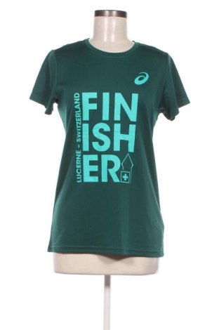 Damen T-Shirt ASICS, Größe M, Farbe Grün, Preis 15,03 €