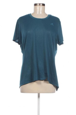 Damen T-Shirt Adidas, Größe XL, Farbe Blau, Preis € 16,91