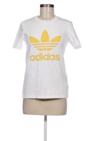 Дамска тениска Adidas Originals, Размер S, Цвят Бял, Цена 27,00 лв.