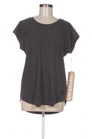 Damen T-Shirt Alife And Kickin, Größe M, Farbe Grau, Preis € 11,14