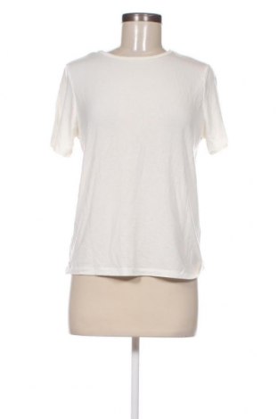 Damski T-shirt Aware by Vero Moda, Rozmiar S, Kolor ecru, Cena 19,31 zł