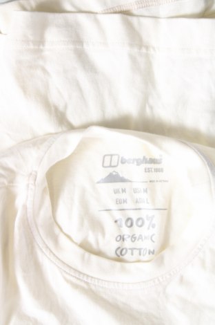 Damen T-Shirt Berghaus, Größe M, Farbe Ecru, Preis 13,81 €