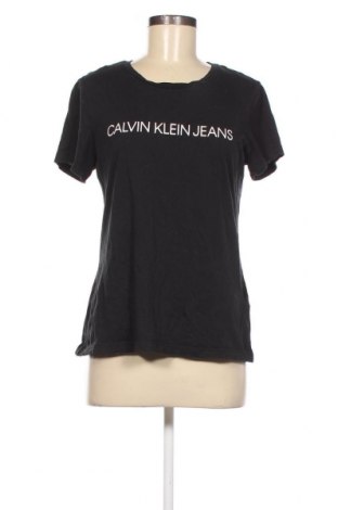 Tricou de femei Calvin Klein Jeans, Mărime L, Culoare Negru, Preț 84,78 Lei