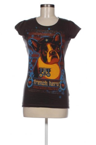 Damen T-Shirt Chillin, Größe M, Farbe Grau, Preis 3,97 €