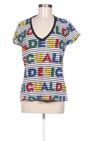 Дамска тениска Desigual, Размер L, Цвят Многоцветен, Цена 27,37 лв.