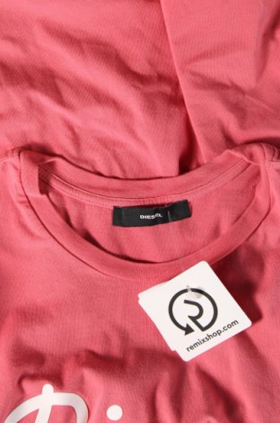 Γυναικείο t-shirt Diesel, Μέγεθος L, Χρώμα Ρόζ , Τιμή 34,79 €
