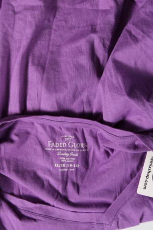 Damen T-Shirt Faded Glory, Größe XL, Farbe Lila, Preis € 6,65