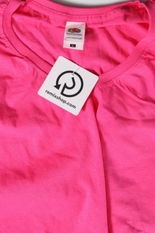 Дамска тениска Fruit Of The Loom, Размер L, Цвят Розов, Цена 13,69 лв.