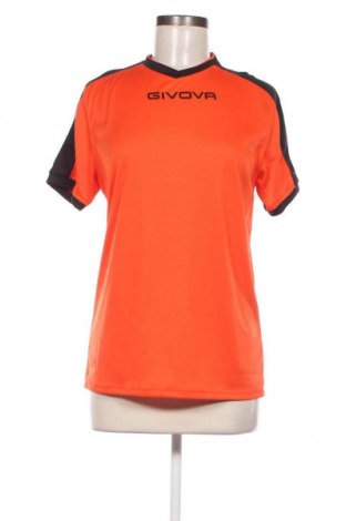 Damen T-Shirt Givova, Größe S, Farbe Orange, Preis € 3,62