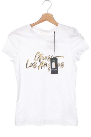 Damski T-shirt Guess, Rozmiar XS, Kolor Biały, Cena 119,73 zł