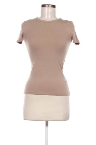Damen T-Shirt H&M, Größe XS, Farbe Braun, Preis 5,43 €