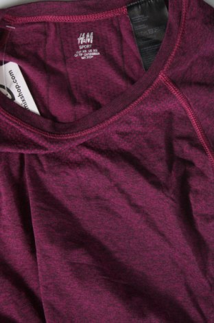 Damen T-Shirt H&M Sport, Größe XS, Farbe Lila, Preis € 3,39