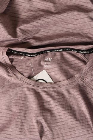 Γυναικείο t-shirt H&M Sport, Μέγεθος L, Χρώμα Σάπιο μήλο, Τιμή 7,24 €