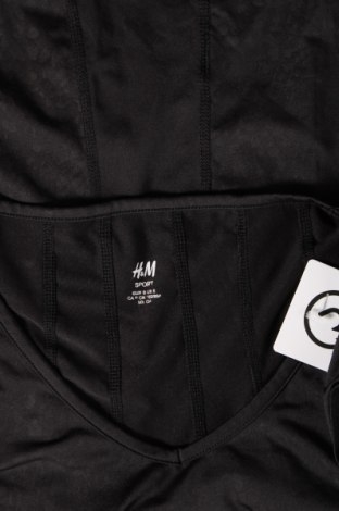 Γυναικείο t-shirt H&M Sport, Μέγεθος S, Χρώμα Μαύρο, Τιμή 8,04 €