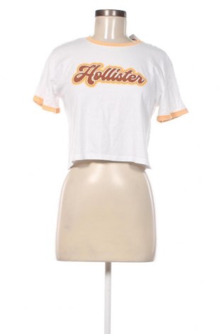 Damski T-shirt Hollister, Rozmiar XS, Kolor Biały, Cena 30,71 zł