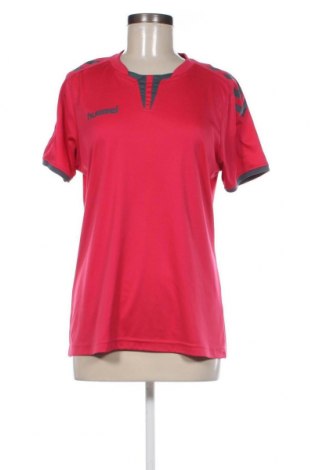 Γυναικείο t-shirt Hummel, Μέγεθος L, Χρώμα Ρόζ , Τιμή 4,42 €