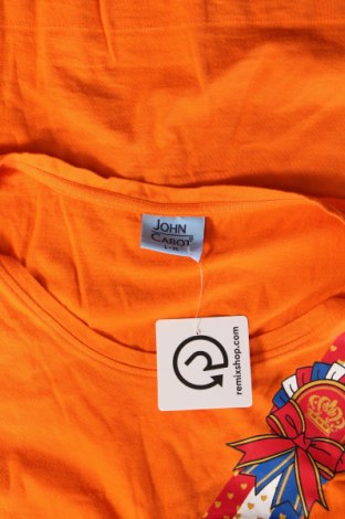 Γυναικείο t-shirt John Cabot, Μέγεθος L, Χρώμα Πορτοκαλί, Τιμή 6,67 €