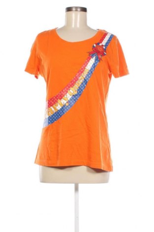 Damen T-Shirt John Cabot, Größe L, Farbe Orange, Preis 4,00 €