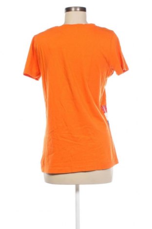 Γυναικείο t-shirt John Cabot, Μέγεθος L, Χρώμα Πορτοκαλί, Τιμή 3,80 €