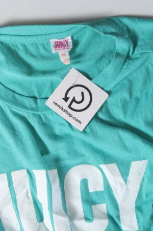 Damen T-Shirt Juicy Couture, Größe XS, Farbe Grün, Preis 22,27 €