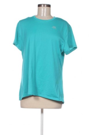 Γυναικείο t-shirt Kalenji, Μέγεθος M, Χρώμα Πράσινο, Τιμή 5,63 €