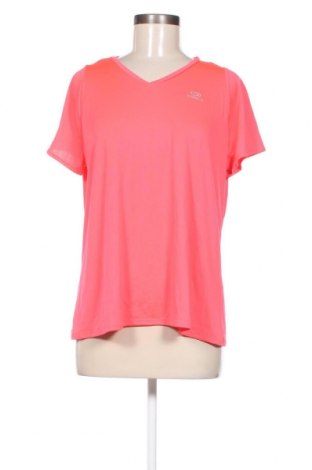 Дамска тениска Kalenji, Размер XL, Цвят Розов, Цена 13,00 лв.
