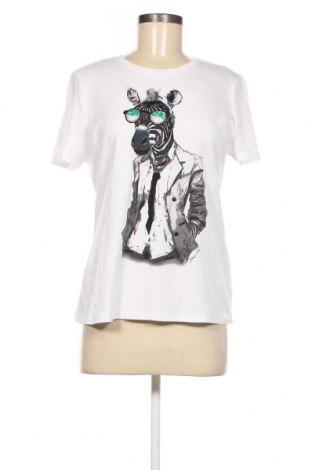 Γυναικείο t-shirt Marc Cain, Μέγεθος M, Χρώμα Λευκό, Τιμή 70,85 €
