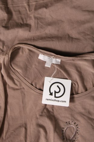 Дамска тениска Marco Pecci, Размер L, Цвят Кафяв, Цена 11,70 лв.