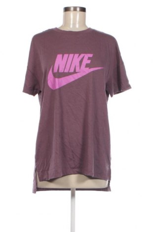 Γυναικείο t-shirt Nike, Μέγεθος L, Χρώμα Βιολετί, Τιμή 16,70 €