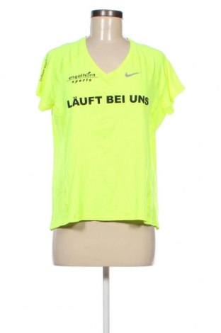 Damen T-Shirt Nike Running, Größe XL, Farbe Grün, Preis € 7,46