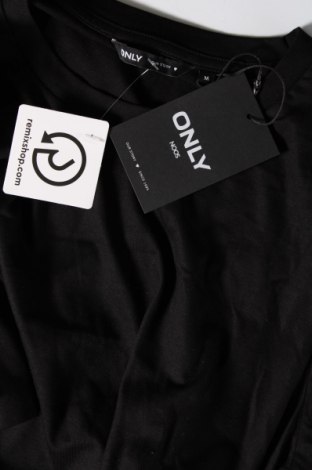 Γυναικείο t-shirt ONLY, Μέγεθος M, Χρώμα Μαύρο, Τιμή 7,19 €
